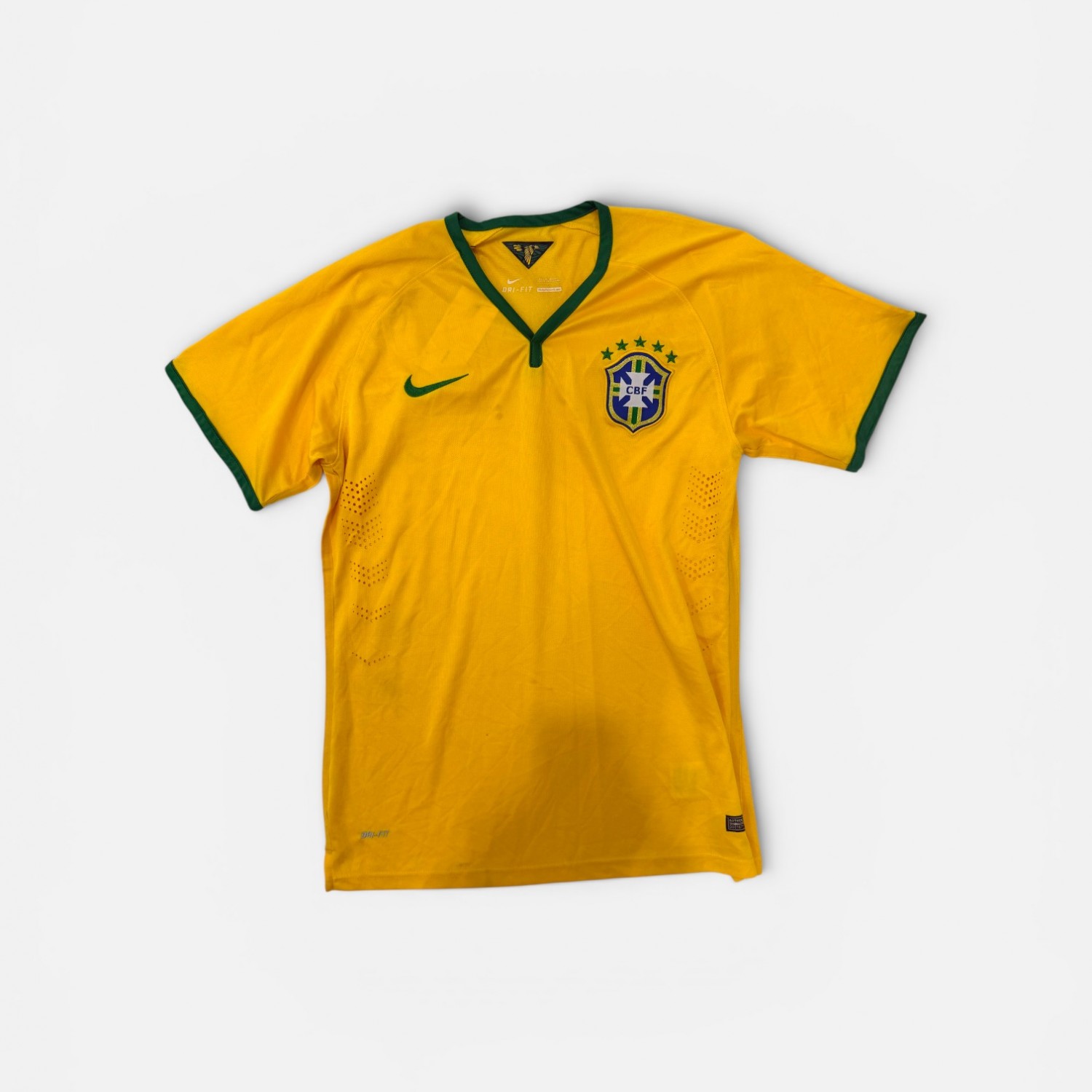 Nike Brazil Home Jersey Κίτρινη Φανέλα Εθνικής Βραζιλίας Dri-FIT